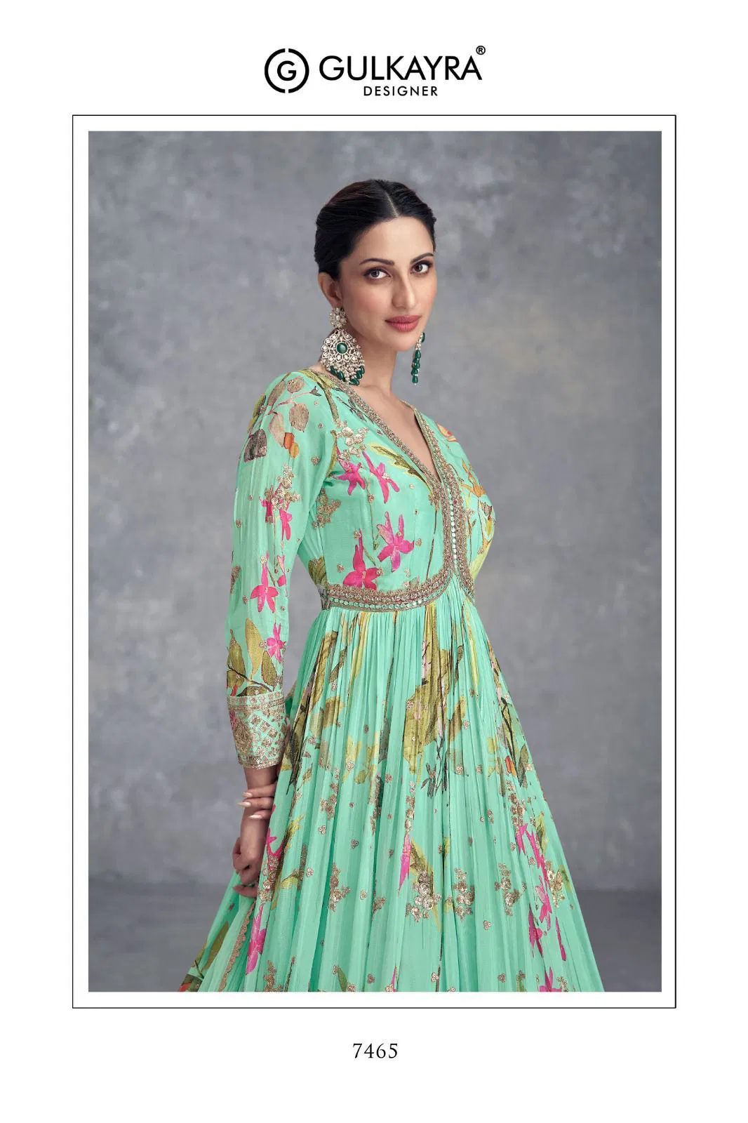 Anayah By Gulkayra Real Chinon Wedding Gown With Dupatta Wholesale Shop In Surat